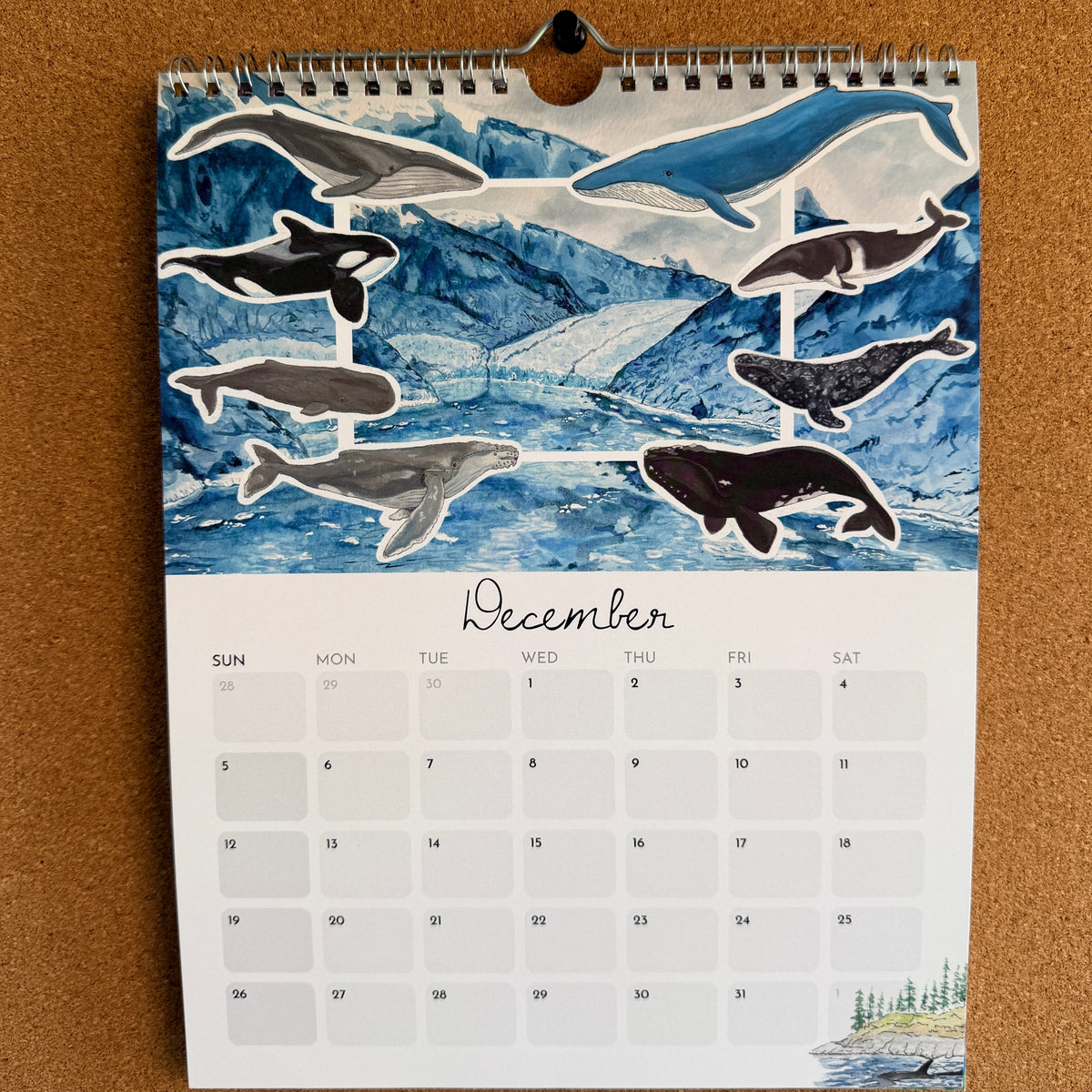 Limited Edition Caitlin Tobey Art Calendar 2027