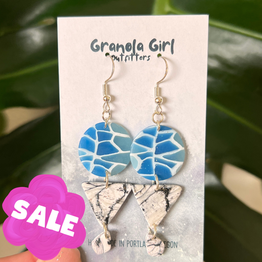 Azure Prism Earrings