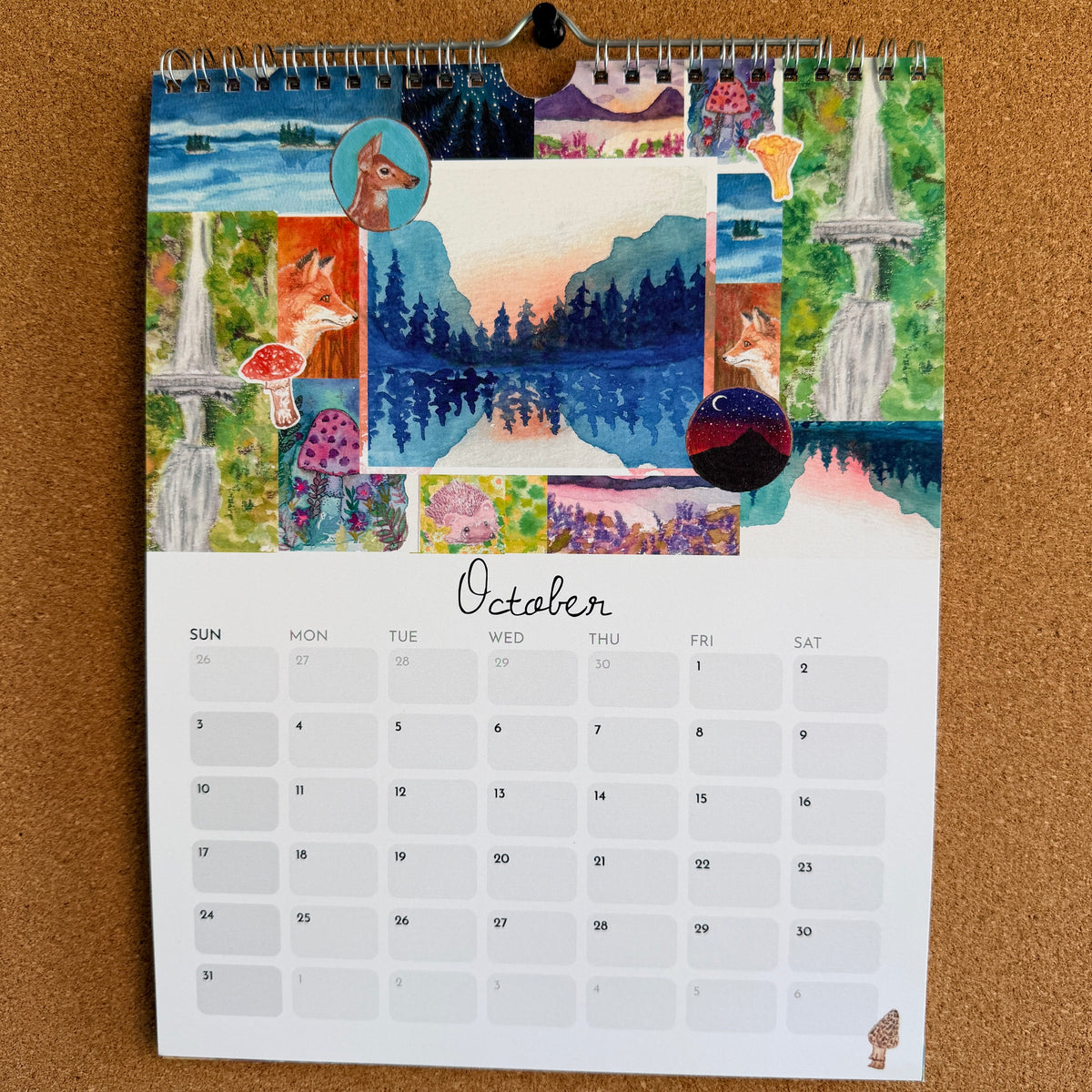 Limited Edition Caitlin Tobey Art Calendar 2027