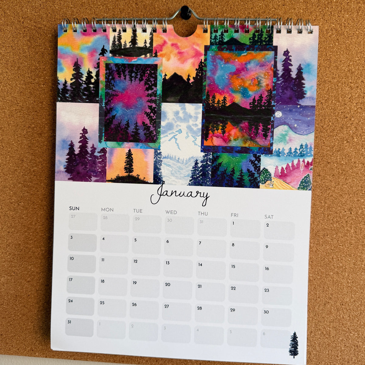 Limited Edition Caitlin Tobey Art Calendar 2027