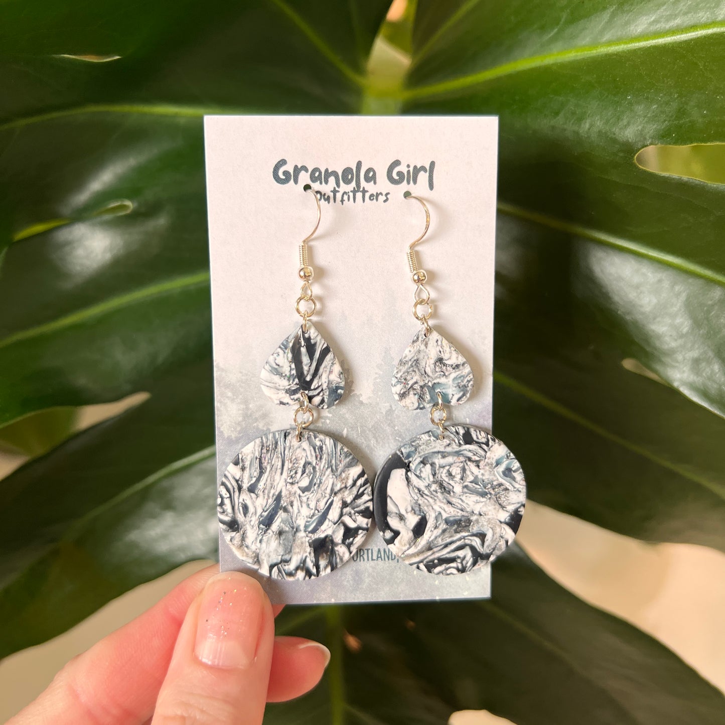 Icy Peaks #2 Earrings