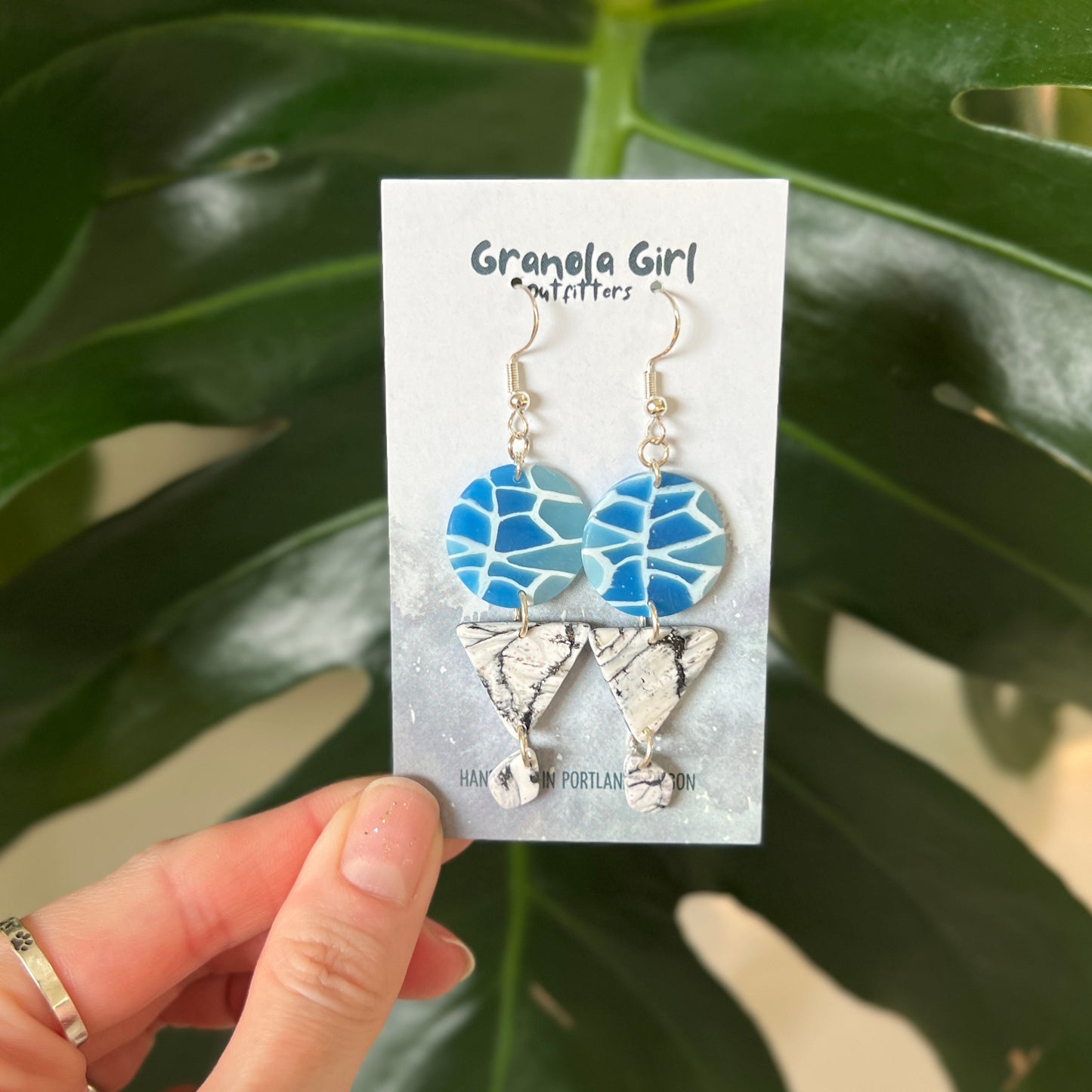 Azure Prism Earrings