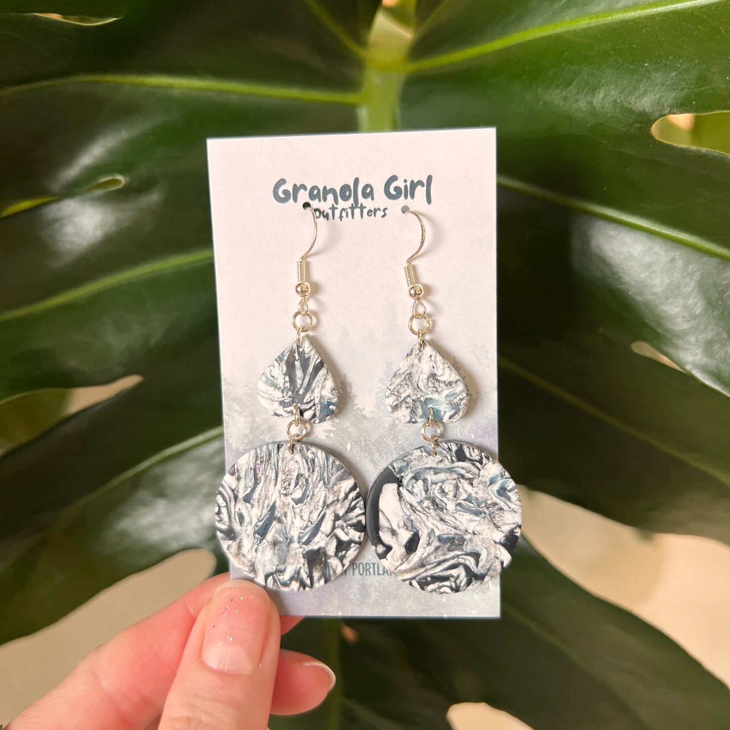 Icy Peaks #2 Earrings