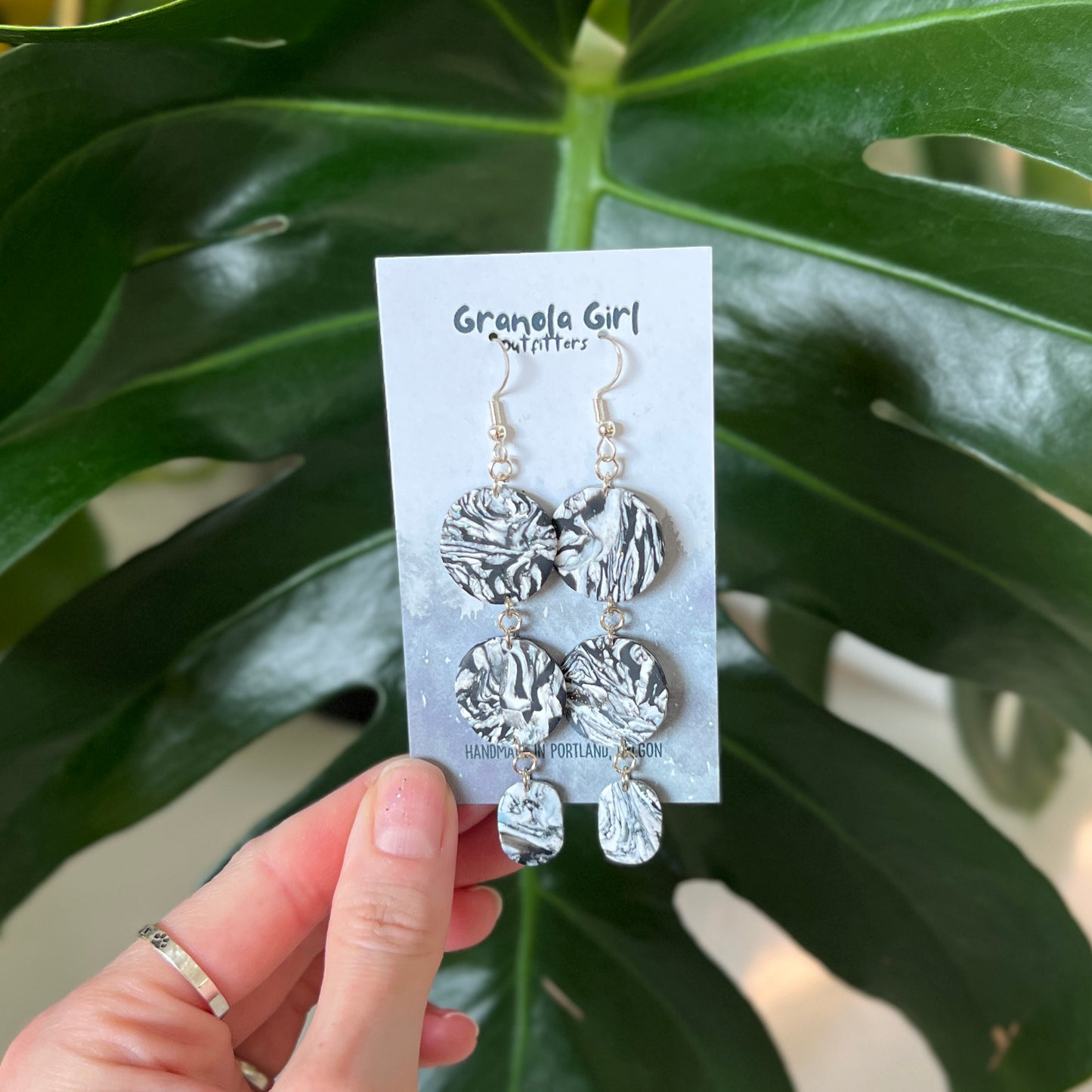 Icy Peaks #3 Earrings