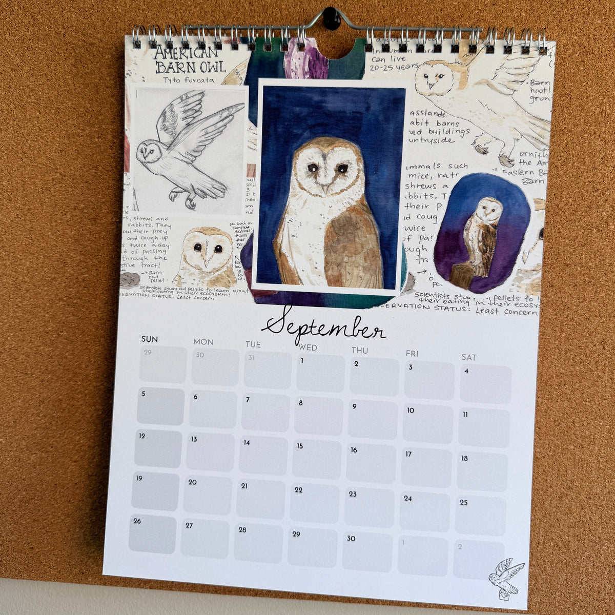 Limited Edition Caitlin Tobey Art Calendar 2027