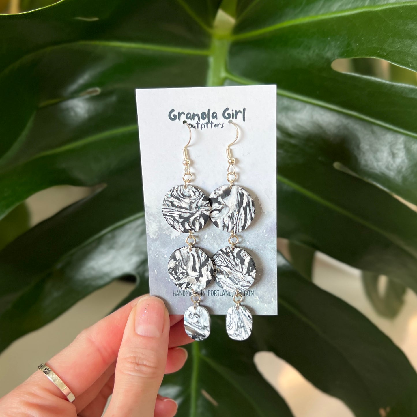 Icy Peaks #3 Earrings