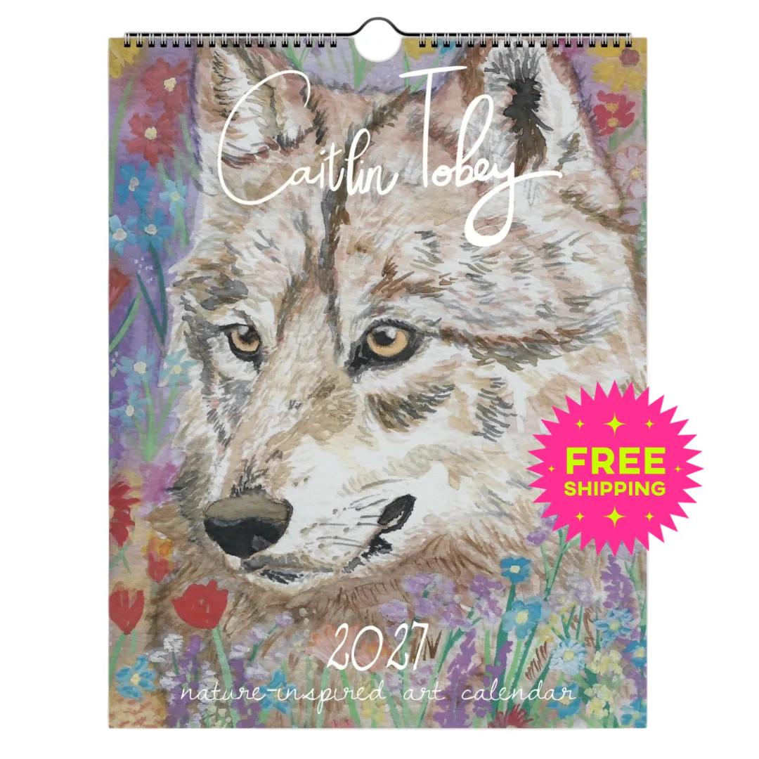 Limited Edition Caitlin Tobey Art Calendar 2027