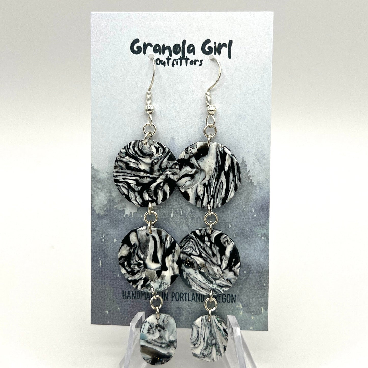 Icy Peaks #3 Earrings