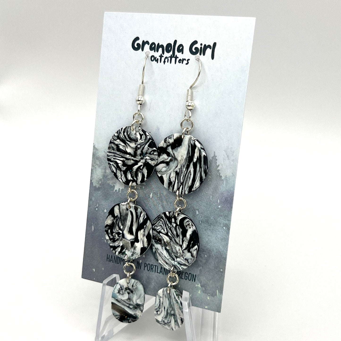 Icy Peaks #3 Earrings
